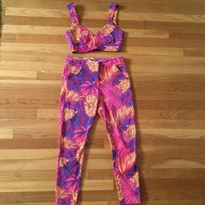 *RARE* Paradise Jungle Coord Set By Nasty Gal